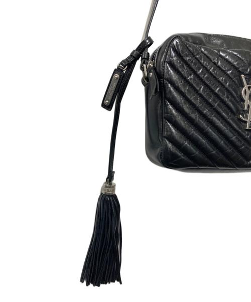 Saint Laurent Paris（サンローランパリ）Saint Laurent Paris (サンローランパリ) ルー カメラバッグスモール ブラックの古着・服飾アイテム