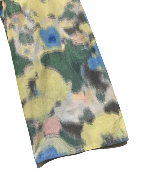 BALLSEY（ボールジィ）BALLSEY (ボールジィ) ブルードフラワージャカード キーネックブラウス イエロー サイズ:36の古着・服飾アイテム