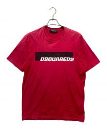 DSQUARED2（ディースクエアード）の古着「プリントTシャツ」｜レッド