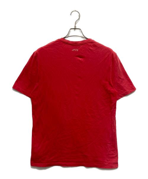 VERSACE COLLECTION（ヴェルサーチ コレクション）VERSACE COLLECTION (ヴェルサーチ コレクション) プリントTシャツ レッド サイズ:Mの古着・服飾アイテム