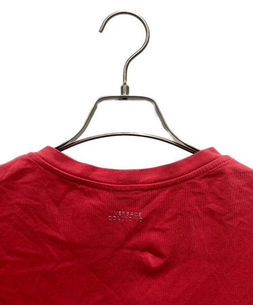 VERSACE COLLECTION（ヴェルサーチ コレクション）VERSACE COLLECTION (ヴェルサーチ コレクション) プリントTシャツ レッド サイズ:Mの古着・服飾アイテム