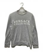 VERSACE COLLECTIONヴェルサーチ コレクション）の古着「プリントスウェット」｜グレー