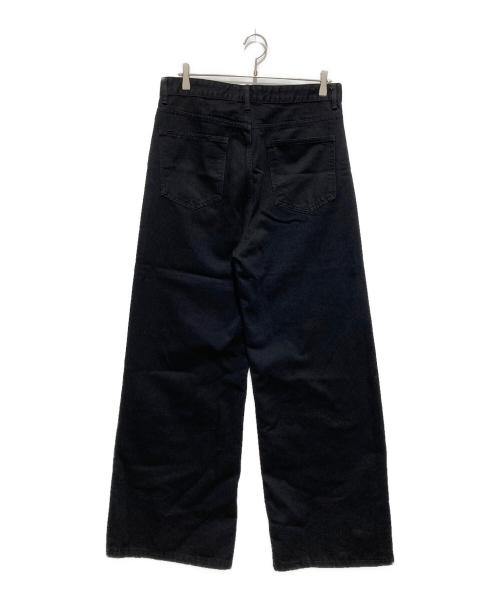 ASAPMODE（エイサップモード）ASAPMODE (エイサップモード) Stacked Canvas Wide-Leg Pants ブラック サイズ:Lの古着・服飾アイテム