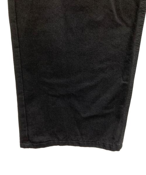 ASAPMODE（エイサップモード）ASAPMODE (エイサップモード) Stacked Canvas Wide-Leg Pants ブラック サイズ:Lの古着・服飾アイテム