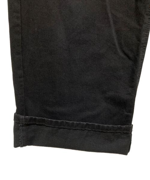 ASAPMODE（エイサップモード）ASAPMODE (エイサップモード) Stacked Canvas Wide-Leg Pants ブラック サイズ:Lの古着・服飾アイテム