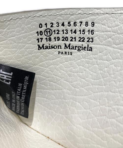 Maison Margiela（メゾンマルジェラ）Maison Margiela (メゾンマルジェラ) CARD HOLDER ホワイトの古着・服飾アイテム