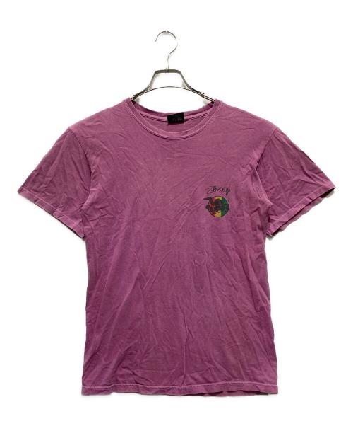 stussy（ステューシー）stussy (ステューシー) ラスタTee パープル サイズ:Ｓの古着・服飾アイテム