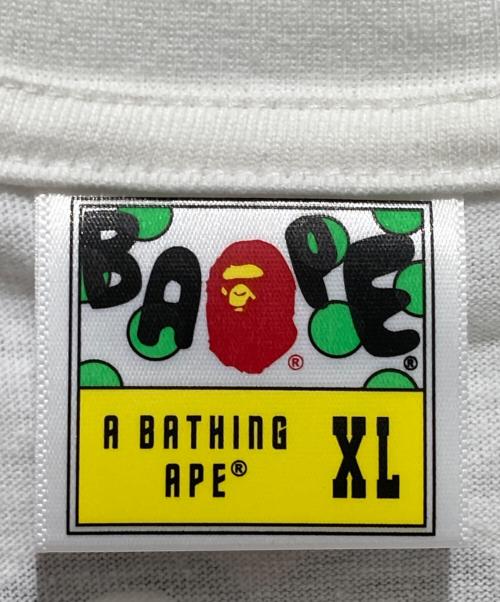A BATHING APE（アベイシングエイプ）A BATHING APE (アベイシングエイプ) CHOCOMOO (チョコムー) プリントTシャツ ホワイト サイズ:XLの古着・服飾アイテム