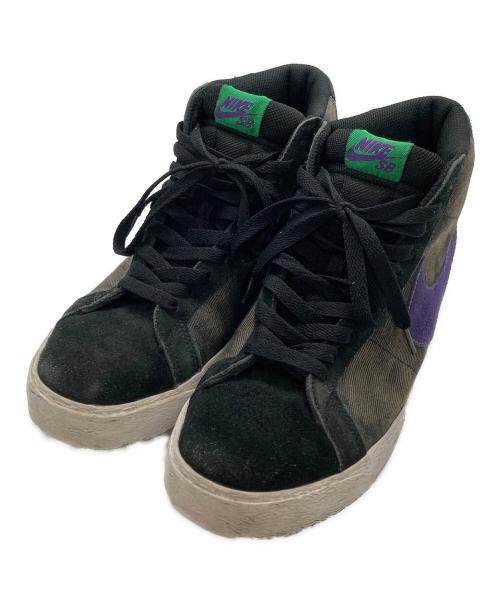 NIKE（ナイキ）NIKE (ナイキ) BLAZER SB ハイカットスニーカー ブラック サイズ:27.5cmの古着・服飾アイテム