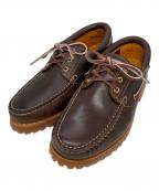 Timberlandティンバーランド）の古着「3-EYELET CLASSIC RUGSOLE」｜ブラウン