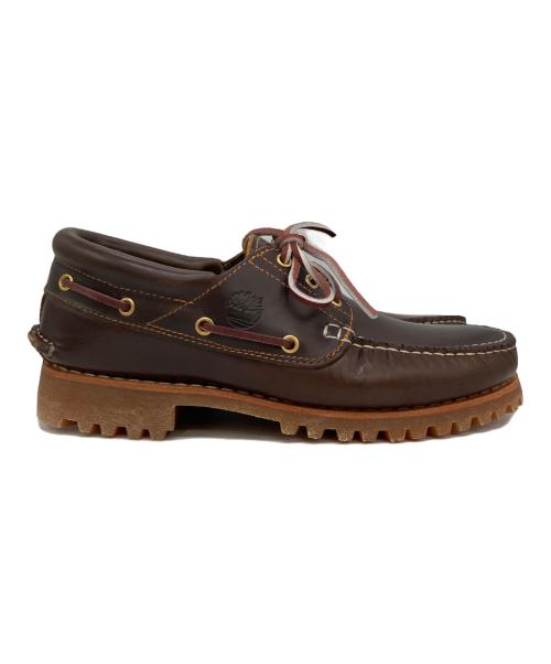 Timberland（ティンバーランド）Timberland (ティンバーランド) 3-EYELET CLASSIC RUGSOLE ブラウン サイズ:26.5㎝の古着・服飾アイテム