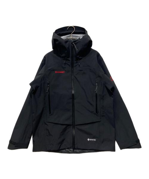 MAMMUT（マムート）MAMMUT (マムート) Alpine Guide HS Hooded Jacket AF Men Classic ブラック サイズ:L 未使用品の古着・服飾アイテム