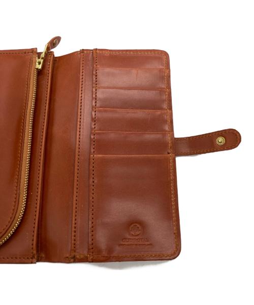 GLENROYAL（グレンロイヤル）GLENROYAL (グレンロイヤル) ブライドルレザー ロングウォレット ブラウン サイズ:OneSizeの古着・服飾アイテム