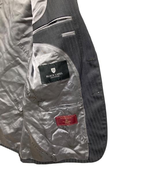 BLACK LABEL CRESTBRIDGE（ブラックレーベル クレストブリッジ）BLACK LABEL CRESTBRIDGE (ブラックレーベル クレストブリッジ) 3P セットアップスーツ ブラック サイズ:38Rの古着・服飾アイテム