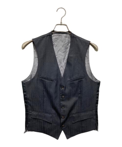 BLACK LABEL CRESTBRIDGE（ブラックレーベル クレストブリッジ）BLACK LABEL CRESTBRIDGE (ブラックレーベル クレストブリッジ) 3P セットアップスーツ ブラック サイズ:38Rの古着・服飾アイテム