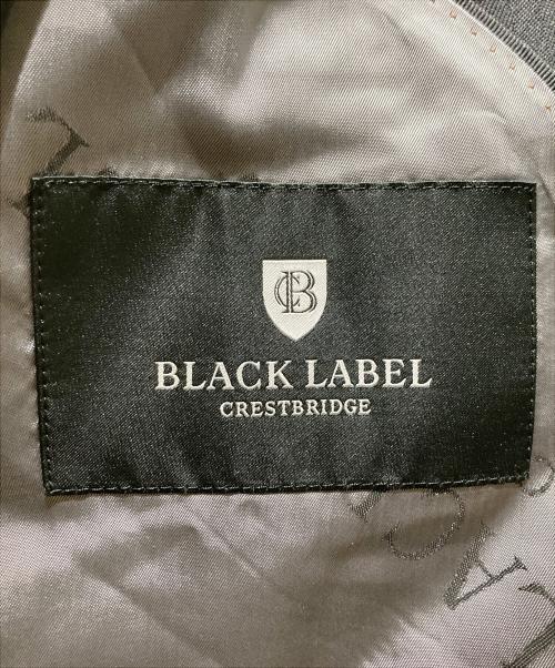 BLACK LABEL CRESTBRIDGE（ブラックレーベル クレストブリッジ）BLACK LABEL CRESTBRIDGE (ブラックレーベル クレストブリッジ) 3P セットアップスーツ ブラック サイズ:38Rの古着・服飾アイテム