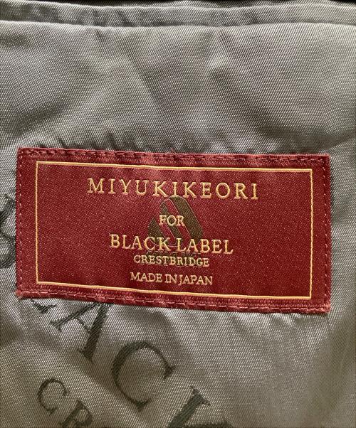 BLACK LABEL CRESTBRIDGE（ブラックレーベル クレストブリッジ）BLACK LABEL CRESTBRIDGE (ブラックレーベル クレストブリッジ) 3P セットアップスーツ ブラック サイズ:38Rの古着・服飾アイテム