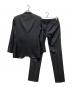 BLACK LABEL CRESTBRIDGE (ブラックレーベル クレストブリッジ) 3P セットアップスーツ ブラック サイズ:38R：25000円