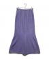 Mame Kurogouchi (マメクロゴウチ) Shirring Jersey Jacquard Flare Skirt パープル サイズ:M：8000円