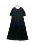 BLUE LABEL CRESTBRIDGE（ブルーレーベルクレストブリッジ）の古着「半袖ワンピース」｜ブラック