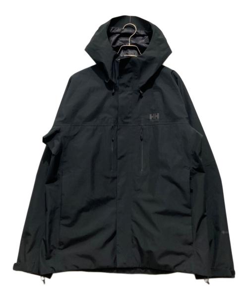 HELLY HANSEN（ヘリーハンセン）HELLY HANSEN (ヘリーハンセン) スリックフーデッドジャケット ブラック サイズ:Ｌの古着・服飾アイテム