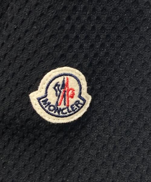 MONCLER（モンクレール）MONCLER (モンクレール) 切替メッシュジップパーカーカーディガン ブラック サイズ:Mの古着・服飾アイテム