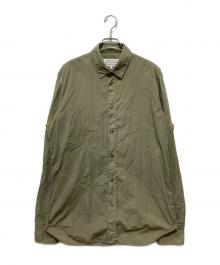 Maison Margiela（メゾンマルジェラ）の古着「レギュラーカラーシャツ」｜グリーン