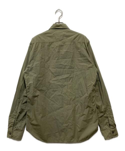 Maison Margiela（メゾンマルジェラ）Maison Margiela (メゾンマルジェラ) レギュラーカラーシャツ グリーン サイズ:42の古着・服飾アイテム