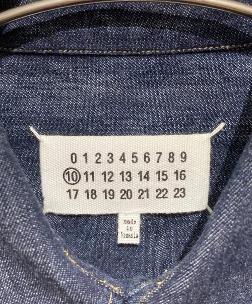 Maison Margiela（メゾンマルジェラ）Maison Margiela (メゾンマルジェラ) デニムシャツ ブルー サイズ:40の古着・服飾アイテム