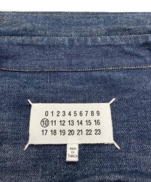 Maison Margiela（メゾンマルジェラ）Maison Margiela (メゾンマルジェラ) デニムシャツ ブルー サイズ:40の古着・服飾アイテム