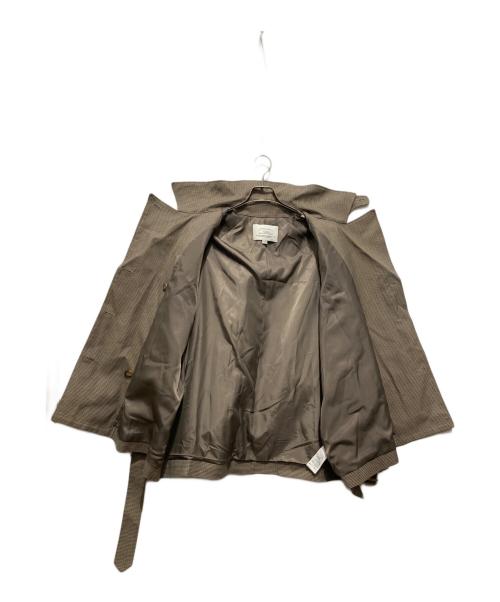 Ameri（アメリ）Ameri (アメリ) DADDY MIDI TRENCH COAT / ショートトレンチコート ブラウン サイズ:Mの古着・服飾アイテム