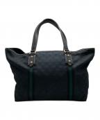 GUCCIグッチ）の古着「トートバッグ」｜ブラック