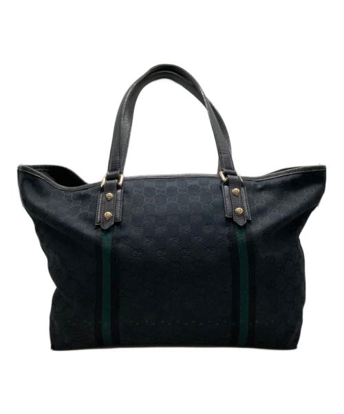GUCCI（グッチ）GUCCI (グッチ) トートバッグ ブラック サイズ:OneSizeの古着・服飾アイテム