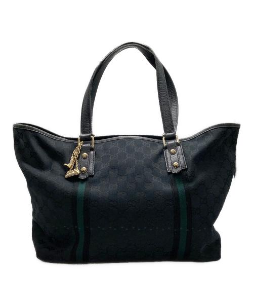 GUCCI（グッチ）GUCCI (グッチ) トートバッグ ブラック サイズ:OneSizeの古着・服飾アイテム
