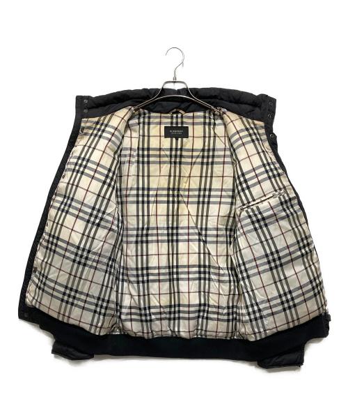 BURBERRY BLACK LABEL（バーバリーブラックレーベル）BURBERRY BLACK LABEL (バーバリーブラックレーベル) ダウンジャケット ブラック サイズ:LLの古着・服飾アイテム