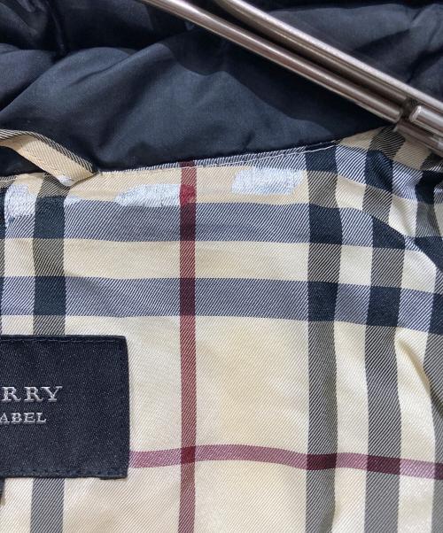 BURBERRY BLACK LABEL（バーバリーブラックレーベル）BURBERRY BLACK LABEL (バーバリーブラックレーベル) ダウンジャケット ブラック サイズ:LLの古着・服飾アイテム
