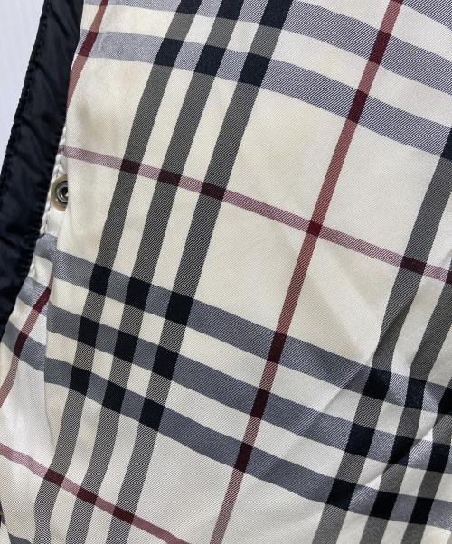 BURBERRY BLACK LABEL（バーバリーブラックレーベル）BURBERRY BLACK LABEL (バーバリーブラックレーベル) ダウンジャケット ブラック サイズ:LLの古着・服飾アイテム