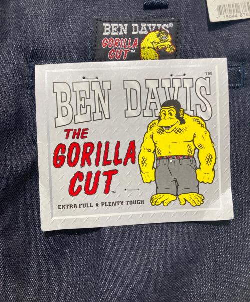 BEN DAVIS（ベンデイビス）BEN DAVIS (ベンデイビス) 676 ゴリラカットインディゴデニム ネイビー サイズ:W36 未使用品の古着・服飾アイテム