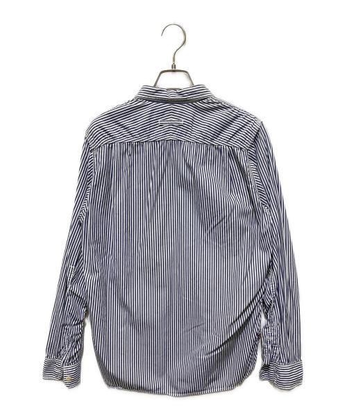 COMME des GARCONS HOMME（コムデギャルソン オム）COMME des GARCONS HOMME (コムデギャルソン オム) ストライプシャツ ネイビー×ホワイト サイズ:XSの古着・服飾アイテム
