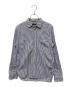 COMME des GARCONS HOMME（コムデギャルソン オム）の古着「ストライプシャツ」｜ネイビー×ホワイト