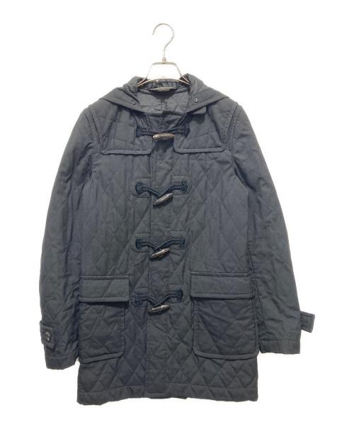 COMME des GARCONS HOMME PLUS（コムデギャルソンオムプリュス）COMME des GARCONS HOMME PLUS (コムデギャルソンオムプリュス) キルティングダッフルコート ブラック サイズ:Ｓの古着・服飾アイテム