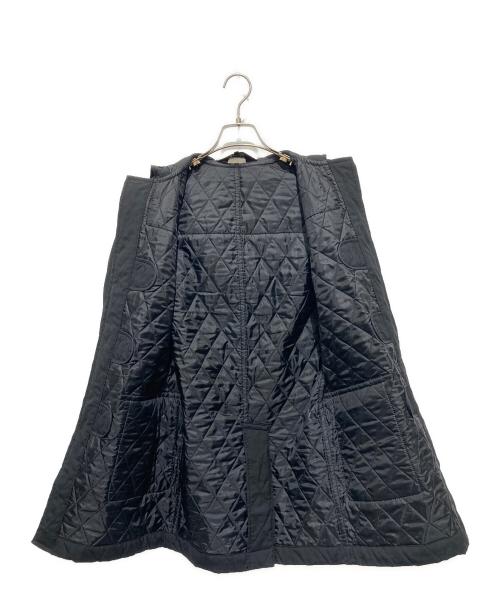 COMME des GARCONS HOMME PLUS（コムデギャルソンオムプリュス）COMME des GARCONS HOMME PLUS (コムデギャルソンオムプリュス) キルティングダッフルコート ブラック サイズ:Ｓの古着・服飾アイテム