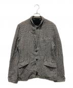 COMME des GARCONS HOMMEコムデギャルソン オム）の古着「ウール縮絨2Bジャケット」｜グレー