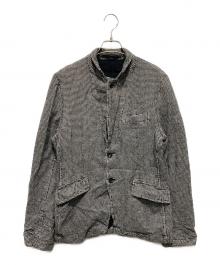 COMME des GARCONS HOMME（コムデギャルソン オム）の古着「ウール縮絨2Bジャケット」｜グレー