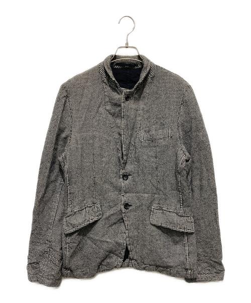 COMME des GARCONS HOMME（コムデギャルソン オム）COMME des GARCONS HOMME (コムデギャルソン オム) ウール縮絨2Bジャケット グレー サイズ:Ｓの古着・服飾アイテム