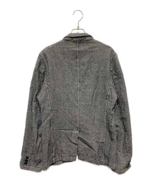 COMME des GARCONS HOMME（コムデギャルソン オム）COMME des GARCONS HOMME (コムデギャルソン オム) ウール縮絨2Bジャケット グレー サイズ:Ｓの古着・服飾アイテム