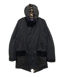 COMME des GARCONS HOMME（コムデギャルソン オム）の古着「モッズコート」｜ブラック