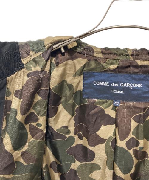 COMME des GARCONS HOMME（コムデギャルソン オム）COMME des GARCONS HOMME (コムデギャルソン オム) モッズコート ブラック サイズ:XSの古着・服飾アイテム