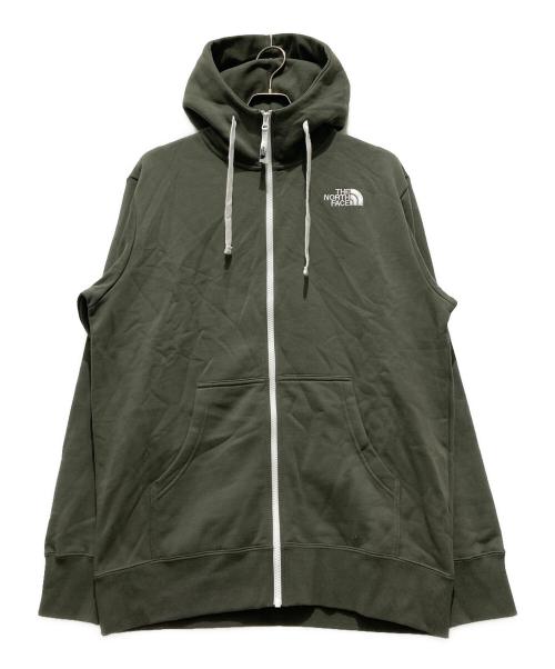 THE NORTH FACE（ザ ノース フェイス）THE NORTH FACE (ザ ノース フェイス) リアビュー フルジップ スウェットパーカー / Rearview Full Zip Hoodie グリーン サイズ:Lの古着・服飾アイテム