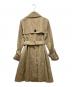 BURBERRY BLUE LABEL (バーバリー ブルー レーベル) 裏地チェックトレンチコート ベージュ サイズ:36：12000円